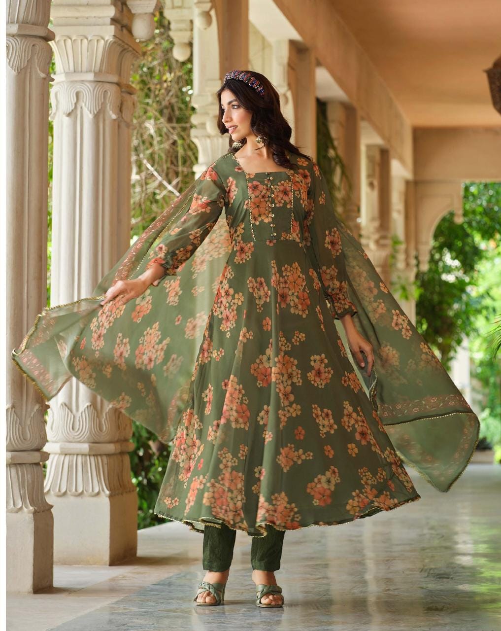 Kayra By Nayla 2001-2002 Printed Anarkali  Kurtis Catalog